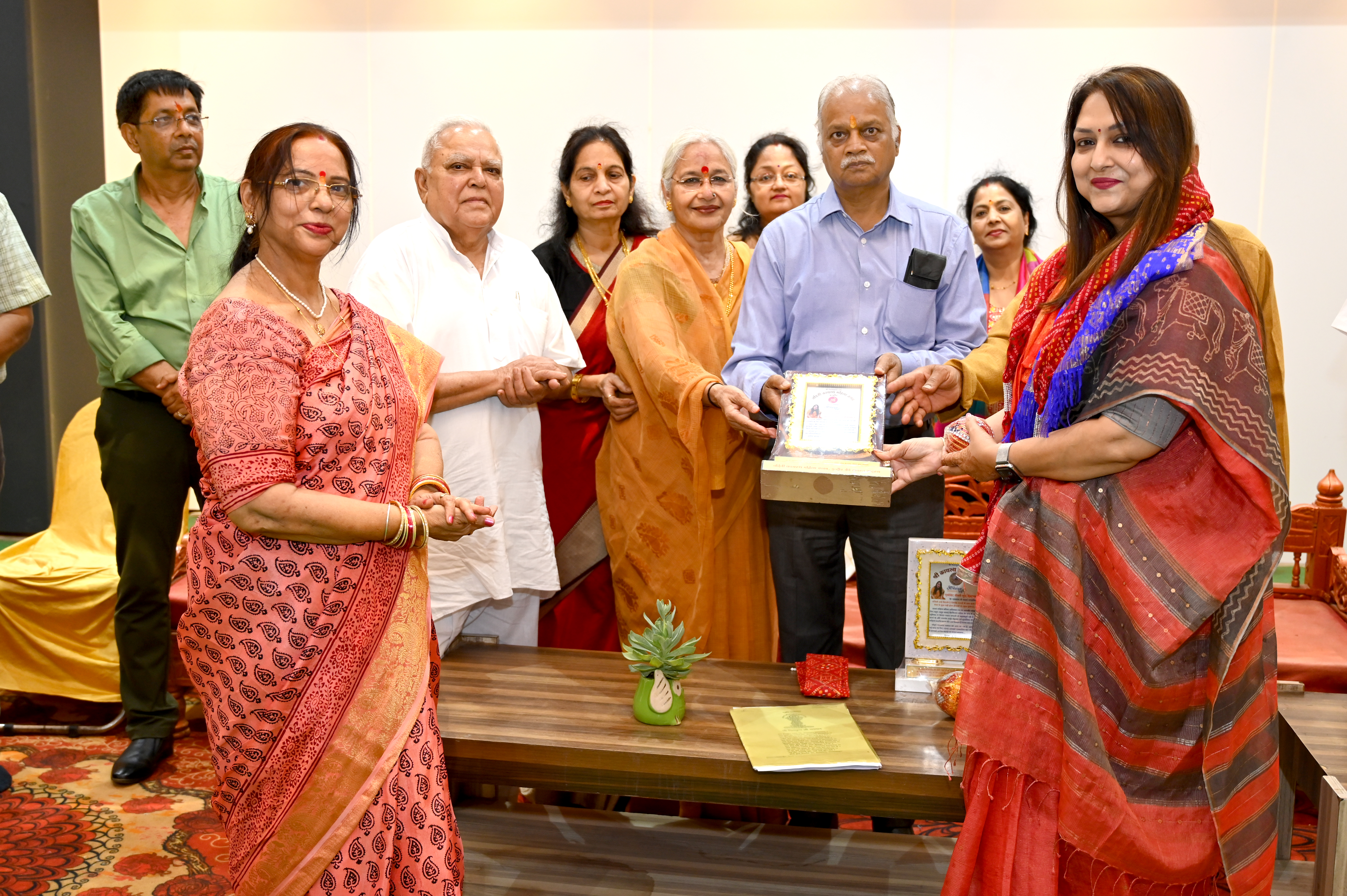 Adv. Sudha Srivastava Felicitated as First Woman Senior Advocate of Indore High Court